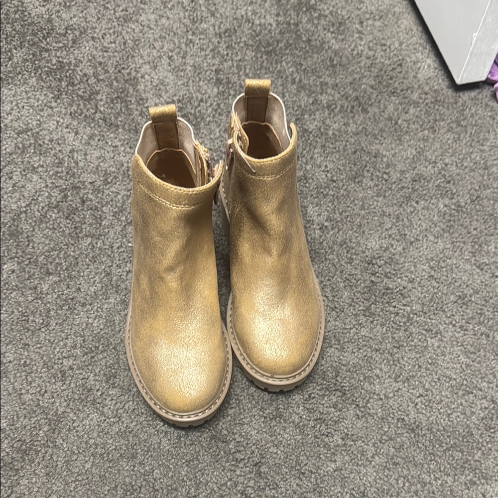 Gold Kids DV Ankle Boots